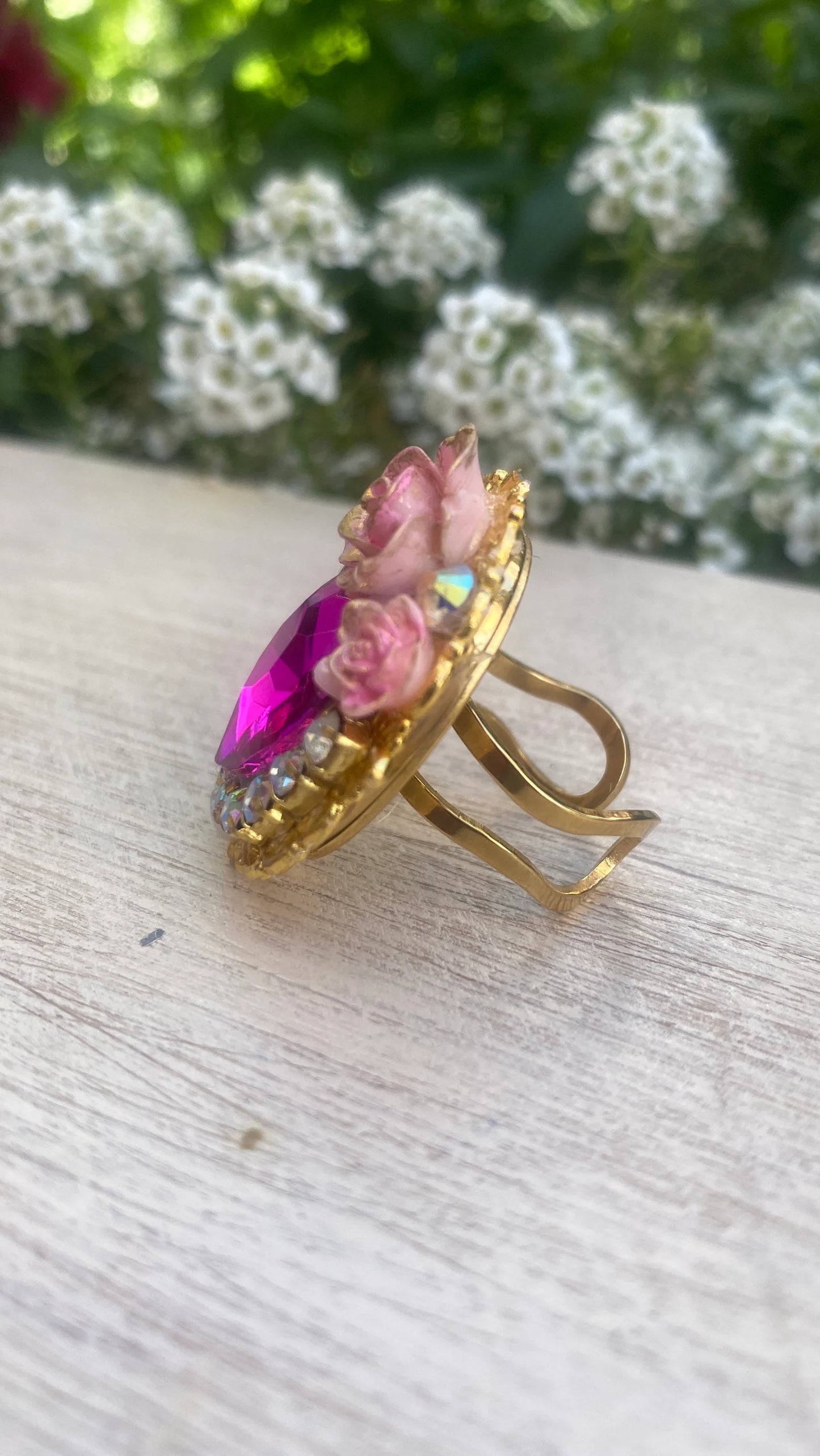 Pink Heart Ring